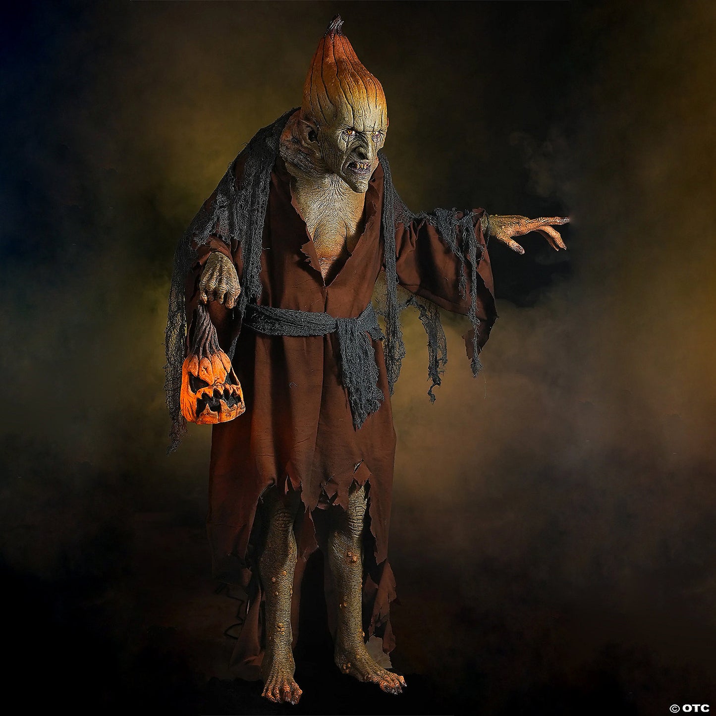 Life Size 6 Ft Pumpkin Witch