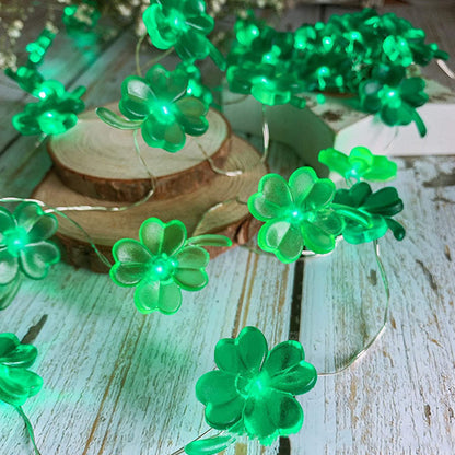 Shamrock LED String Lights
