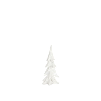 White Shimmer Tabletop Holiday Tree (Set of 3) — manufacturer image 5