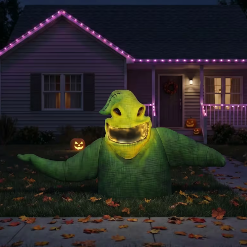 Giant Oogie Boogie Light-Up Groundbreaker Halloween prop decoration