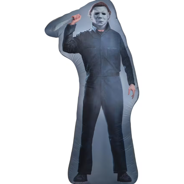 6 Ft Michael Myers with Knife Inflatable Halloween decoration prop