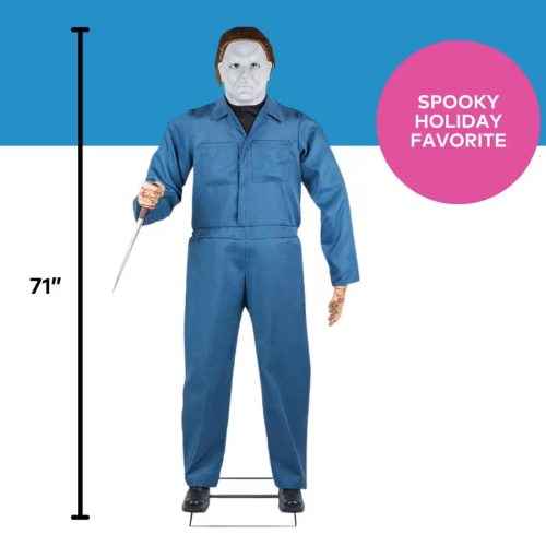 6 ft Michael Myers animated Halloween prop