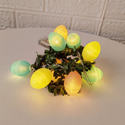 Vine Garland with Easter Egg Lights