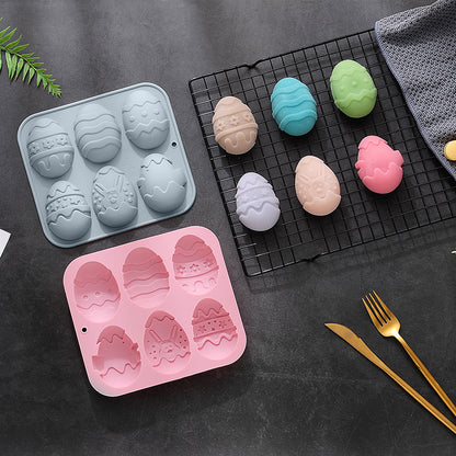 Silicone Easter Egg Candy Mold
