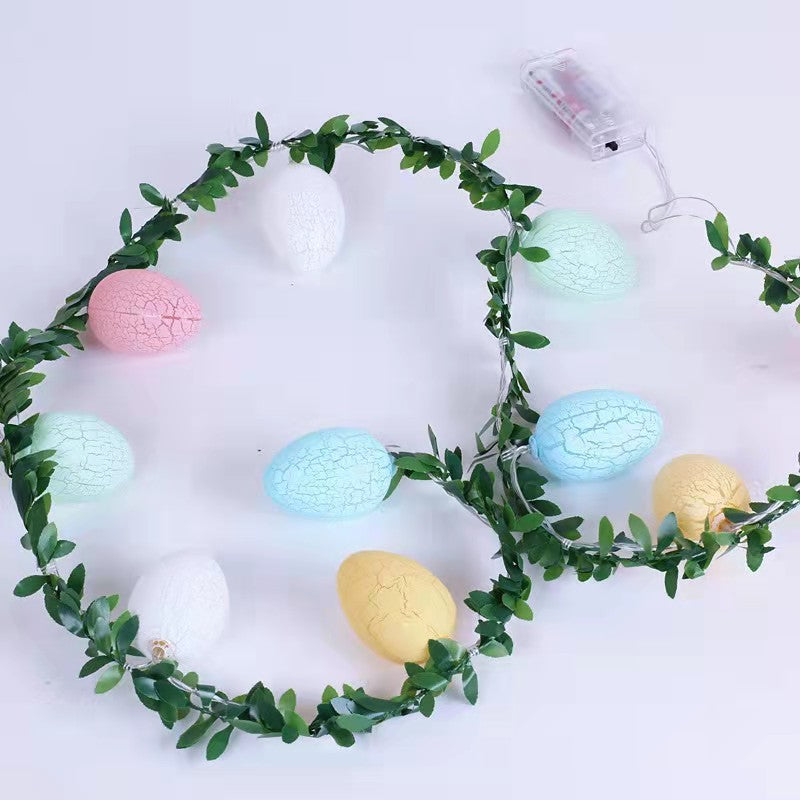 Vine Garland with Easter Egg Lights