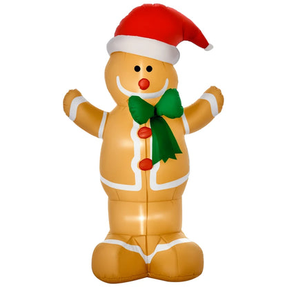 6 Ft Christmas Inflatable Gingerbread Man