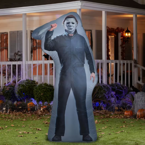 6 Ft Michael Myers with Knife Inflatable Halloween decoration prop