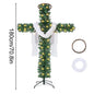 Pre-Lit Easter or Christmas Cross Tree