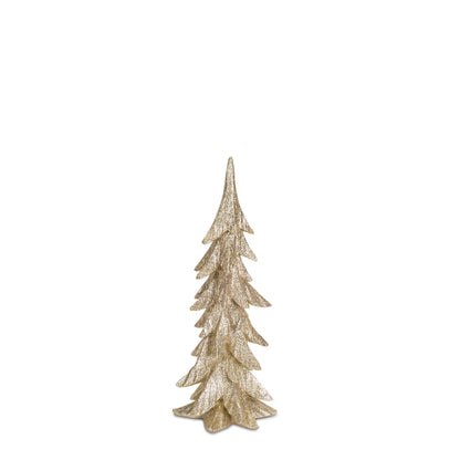Gold Shimmer Tabletop Holiday Tree (Set of 3) — manufacturer image 4