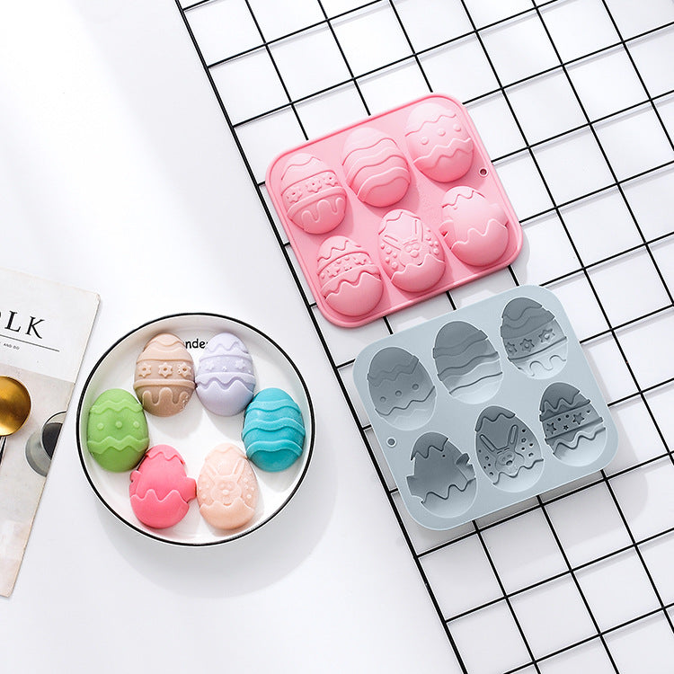 Silicone Easter Egg Candy Mold