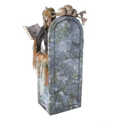 7 Ft Soul Collector Skeleton Animated Prop
