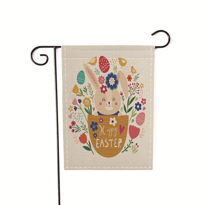Easter Bunny Double Sided Flag - 12 Styles