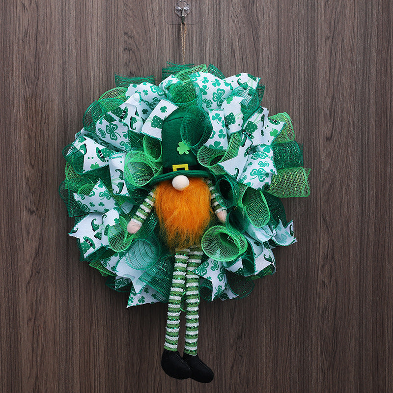 22" St. Patrick's Day Hanging Wreath