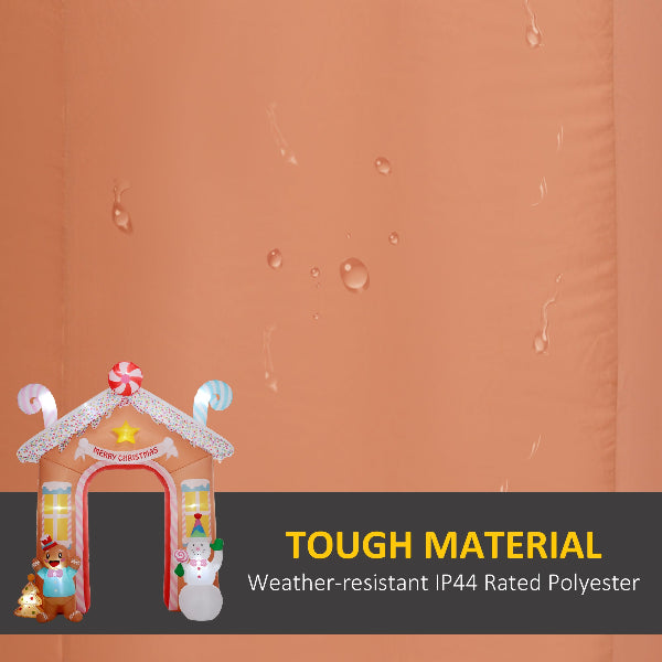 10 Ft Inflatable Gingerbread Candy House Archway – additional product view 5