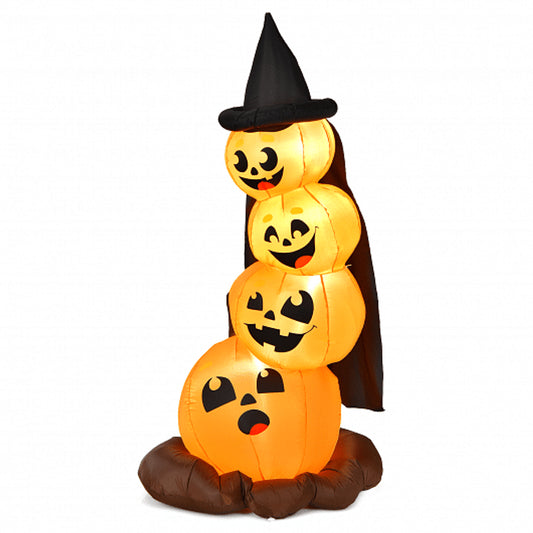 7 Ft Inflatable Pumpkin Stack