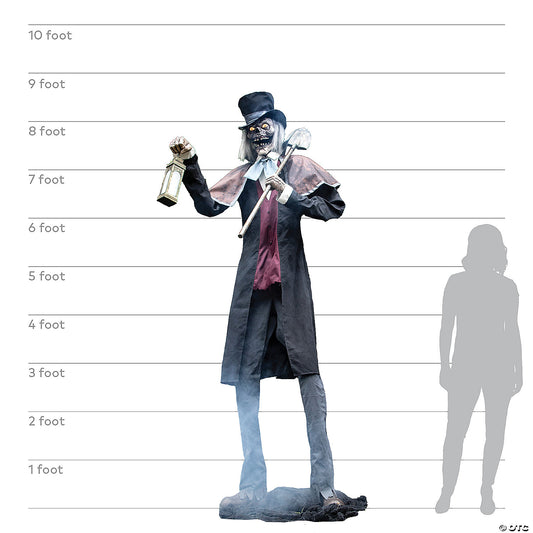 8.5 Ft Animated Graveyard Host