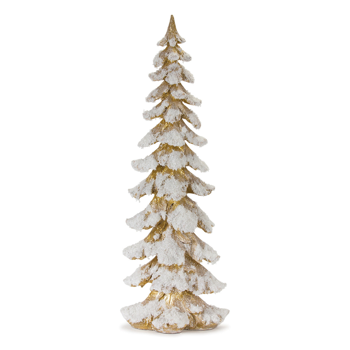 26 in Gold & White Frosted Christmas Tree – manufacturer product photo