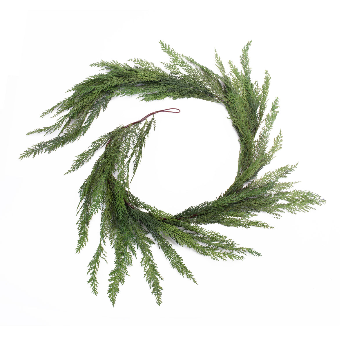 Winter Cedar Foliage Christmas Garland – Set of 2, 6 Ft Each — Melrose International product photo