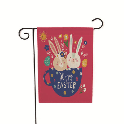 Easter Bunny Double Sided Flag - 12 Styles