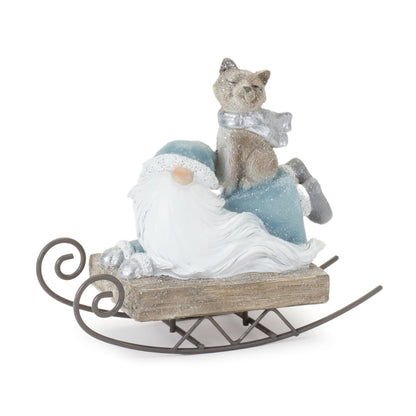 Santa on Sled, 2 Assorted - Melrose International manufacturer photo 4