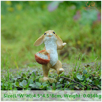 Garden or Tabletop Resin Rabbits - 8 Styles