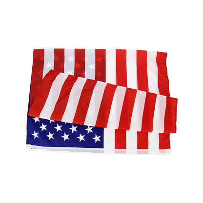 4’ x 6’ American Flag – Premium Polyester (Set of 4)