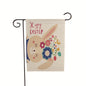 Easter Bunny Double Sided Flag - 12 Styles
