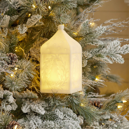 Holiday Tree Pendant Lantern 9"H – manufacturer image 2