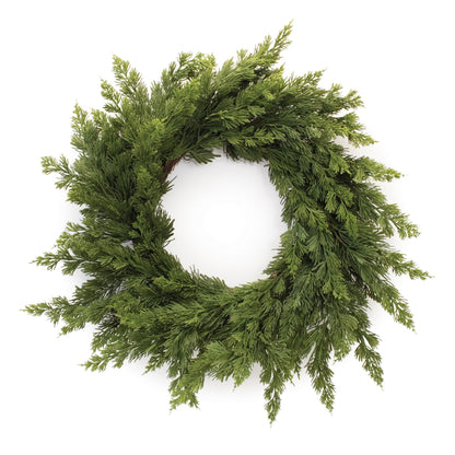 26-Inch Natural Pine Christmas Wreath – manufacturer main product photo