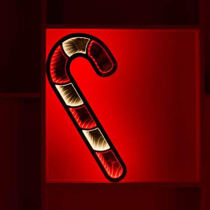 23.5-Inch Single Candy Cane Lighted Christmas Decoration – Ekkolight – Melrose manufacturer image 2