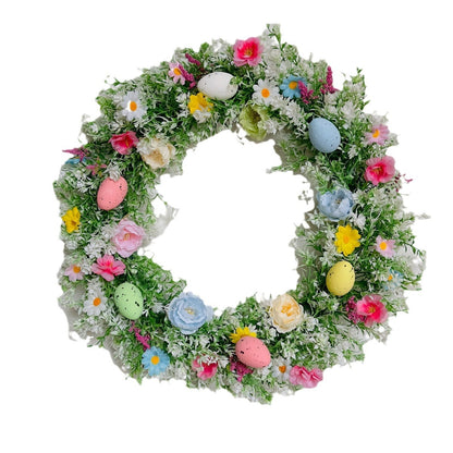 Easter Blooming Floral & Egg Wreath – 3 Sizes