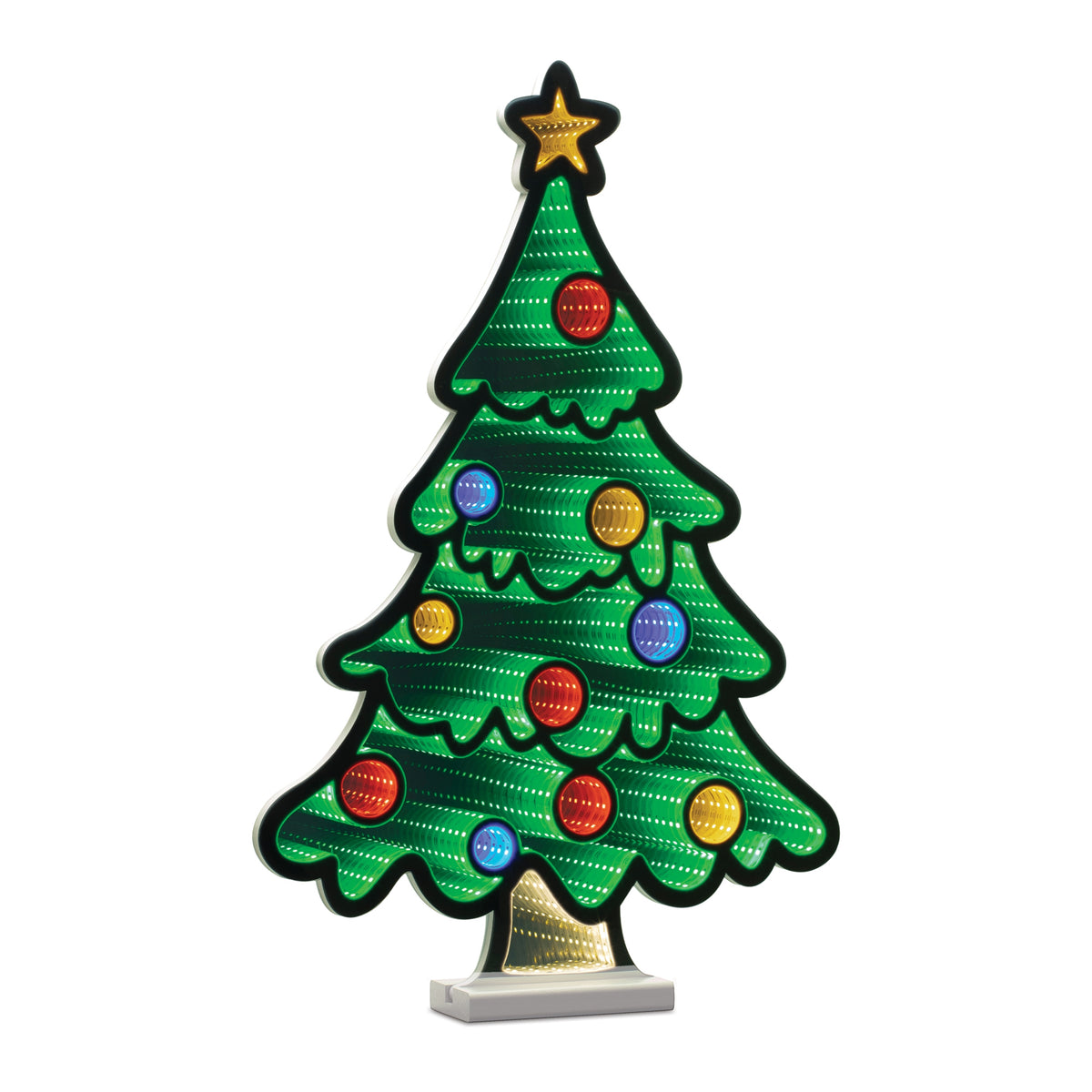 23.5-Inch Christmas Tree Ekkolight Lighted Decoration — manufacturer product photo