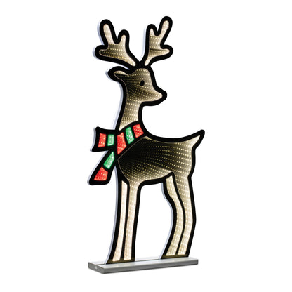 33 in Lighted Deer with Scarf Ekkolight – manufacturer product photo
