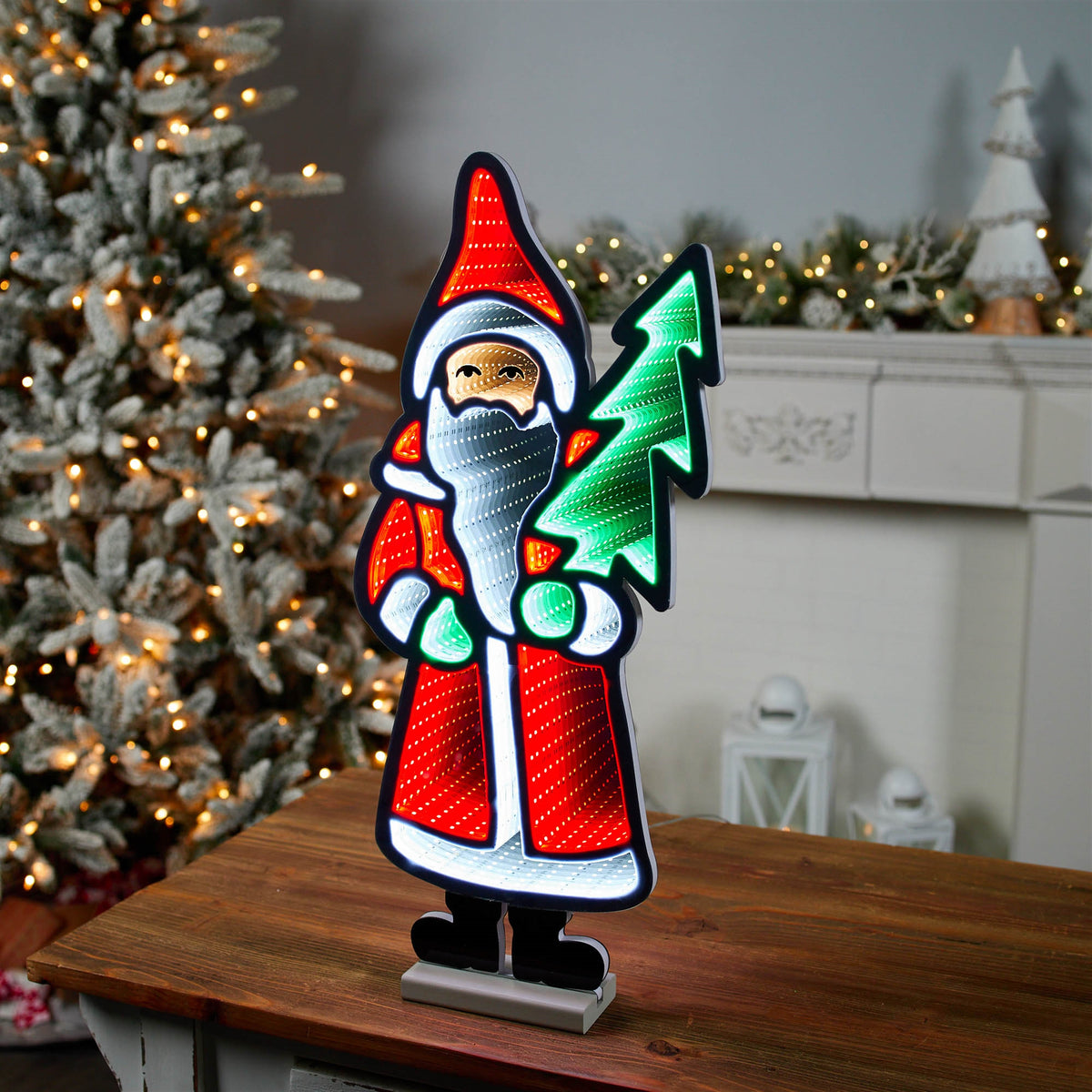 23.5-Inch Santa with Tree Ekkolight Christmas Decoration — additional manufacturer photo 2