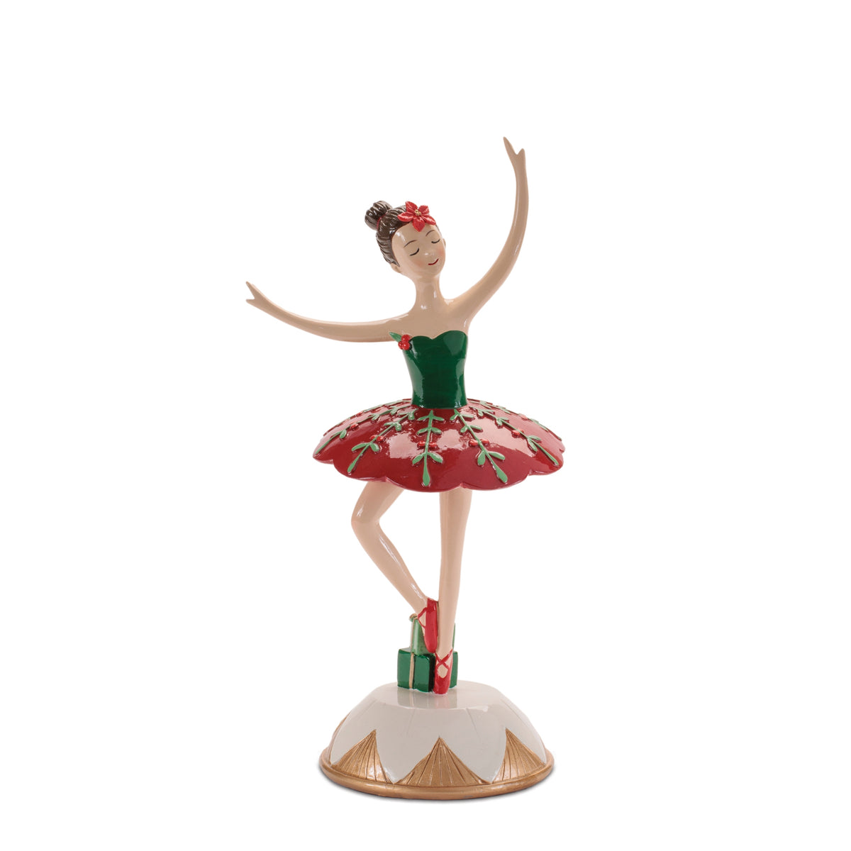 Nutcracker Soldier, Mouse King & Ballerina Figurines – Set of 3 – manufacturer photo 3