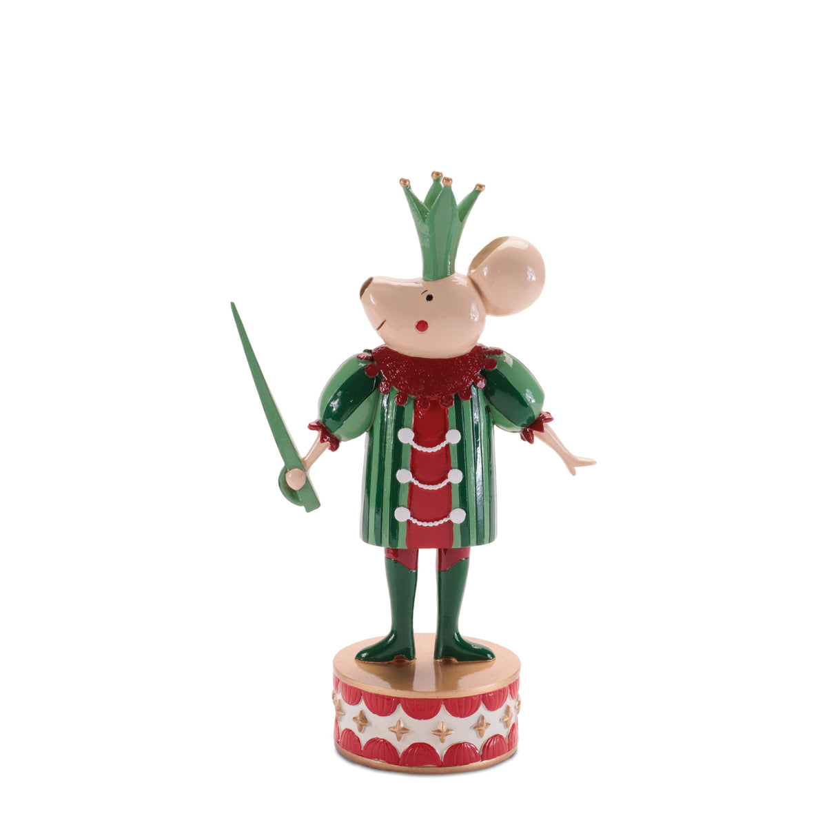 Nutcracker Soldier, Mouse King & Ballerina Figurines – Set of 3 – manufacturer photo 5