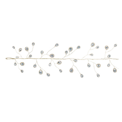 Teardrop Jewel Christmas Garland – Set of 2 – manufacturer main product photo