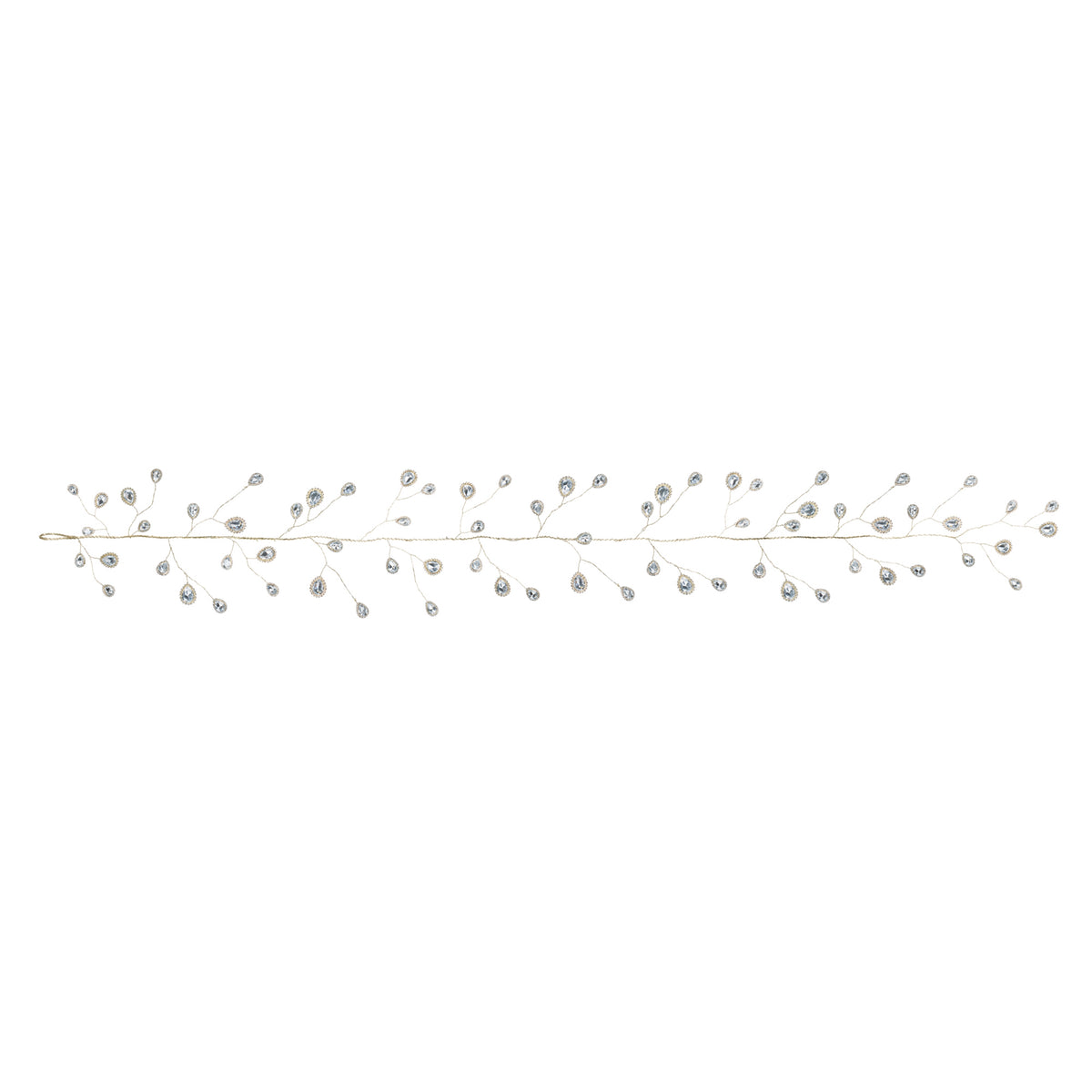 Teardrop Jewel Christmas Garland – Set of 2 – manufacturer product view 2