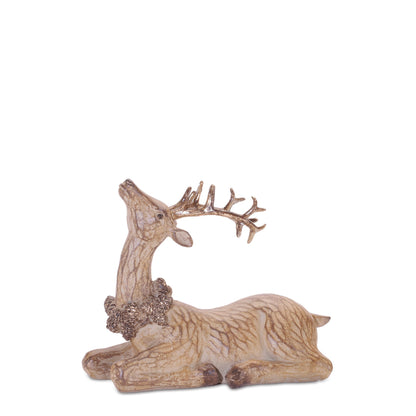 Deer Figurines, Set of 2 - Melrose International manufacturer photo 4