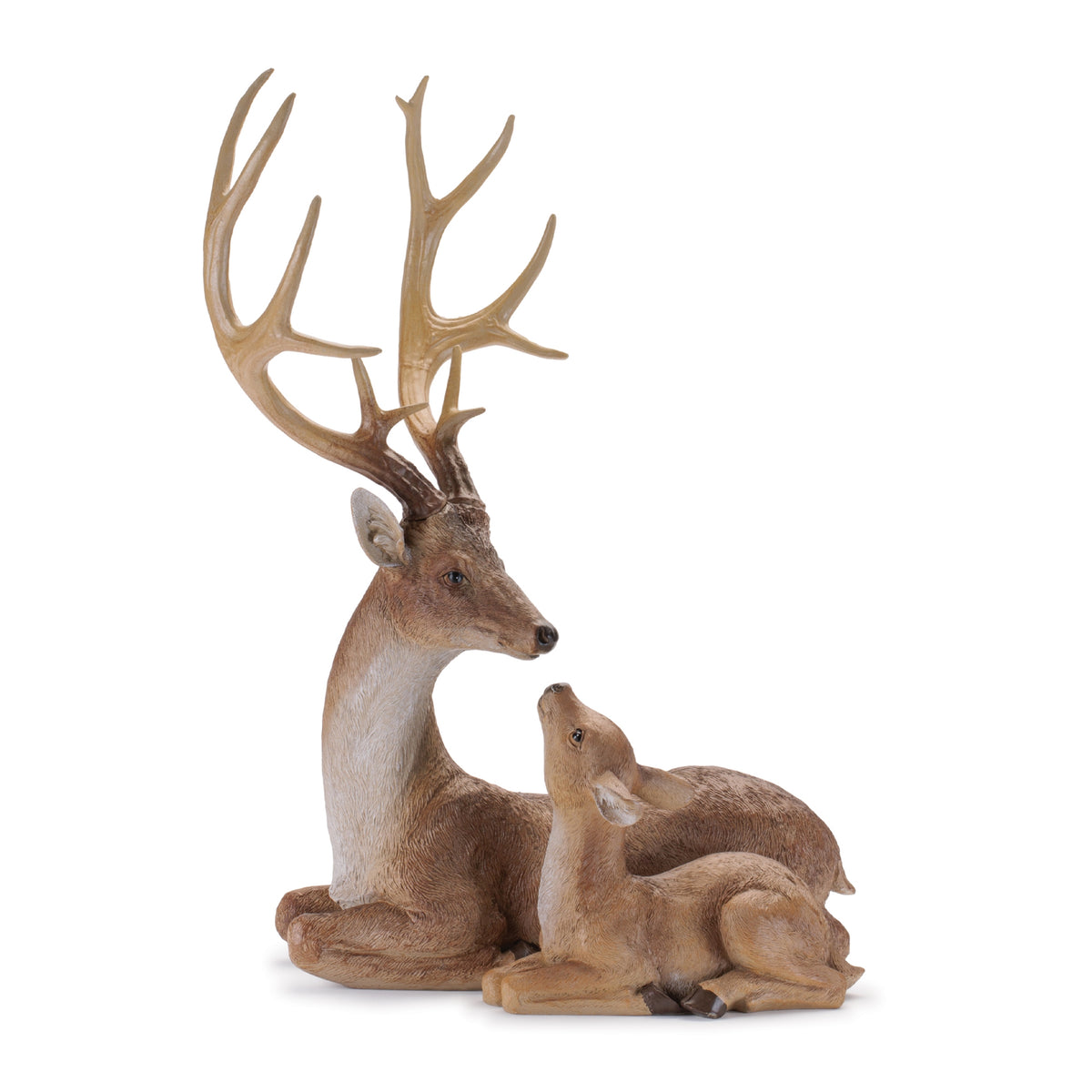 Deer with Fawn, 21.25 in - Melrose International manufacturer product photo