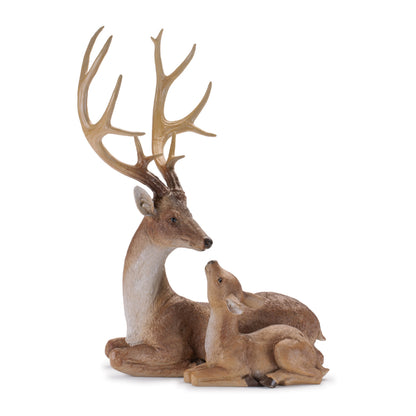 Deer with Fawn, 21.25 in - Melrose International manufacturer product photo