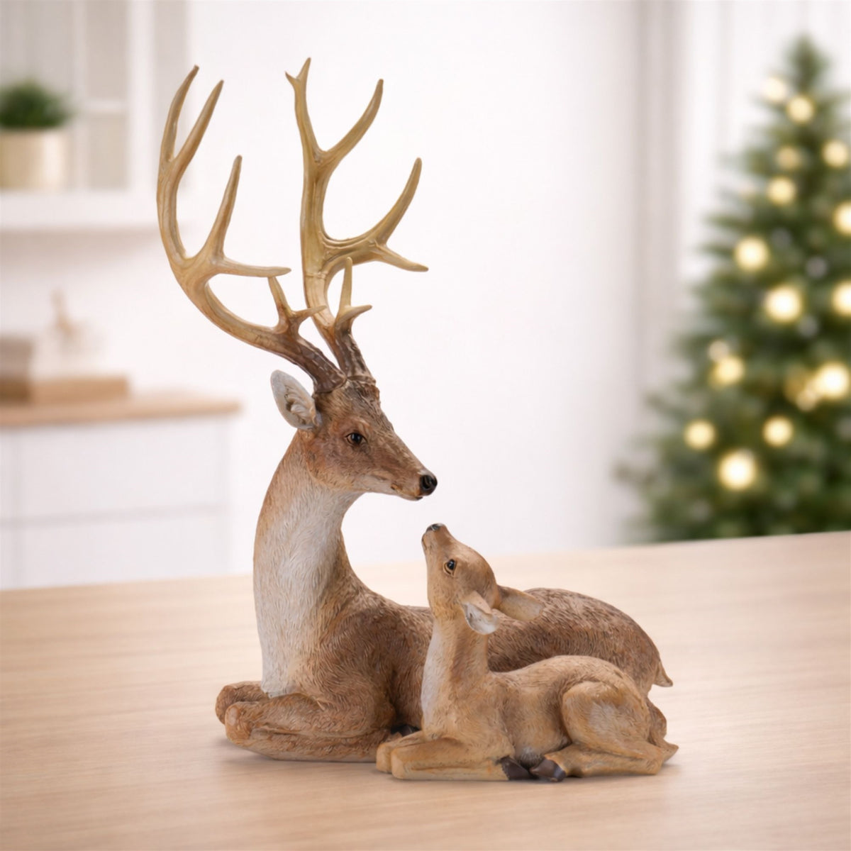 Deer with Fawn, 21.25 in - Melrose International manufacturer photo 3