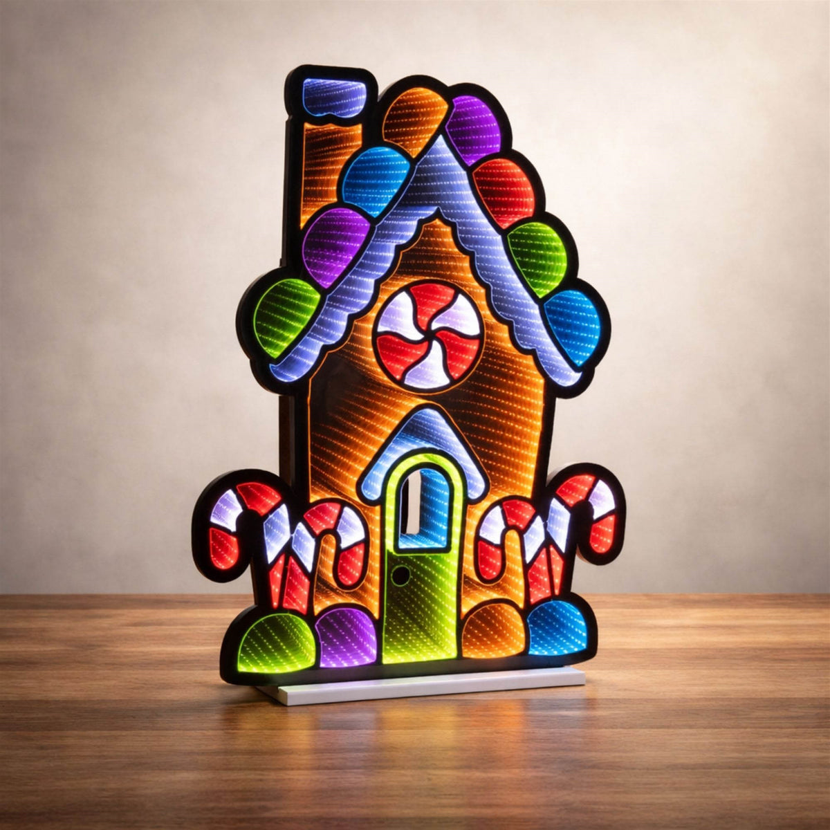35-Inch Gingerbread House Ekkolight Christmas Decoration — additional manufacturer photo 2