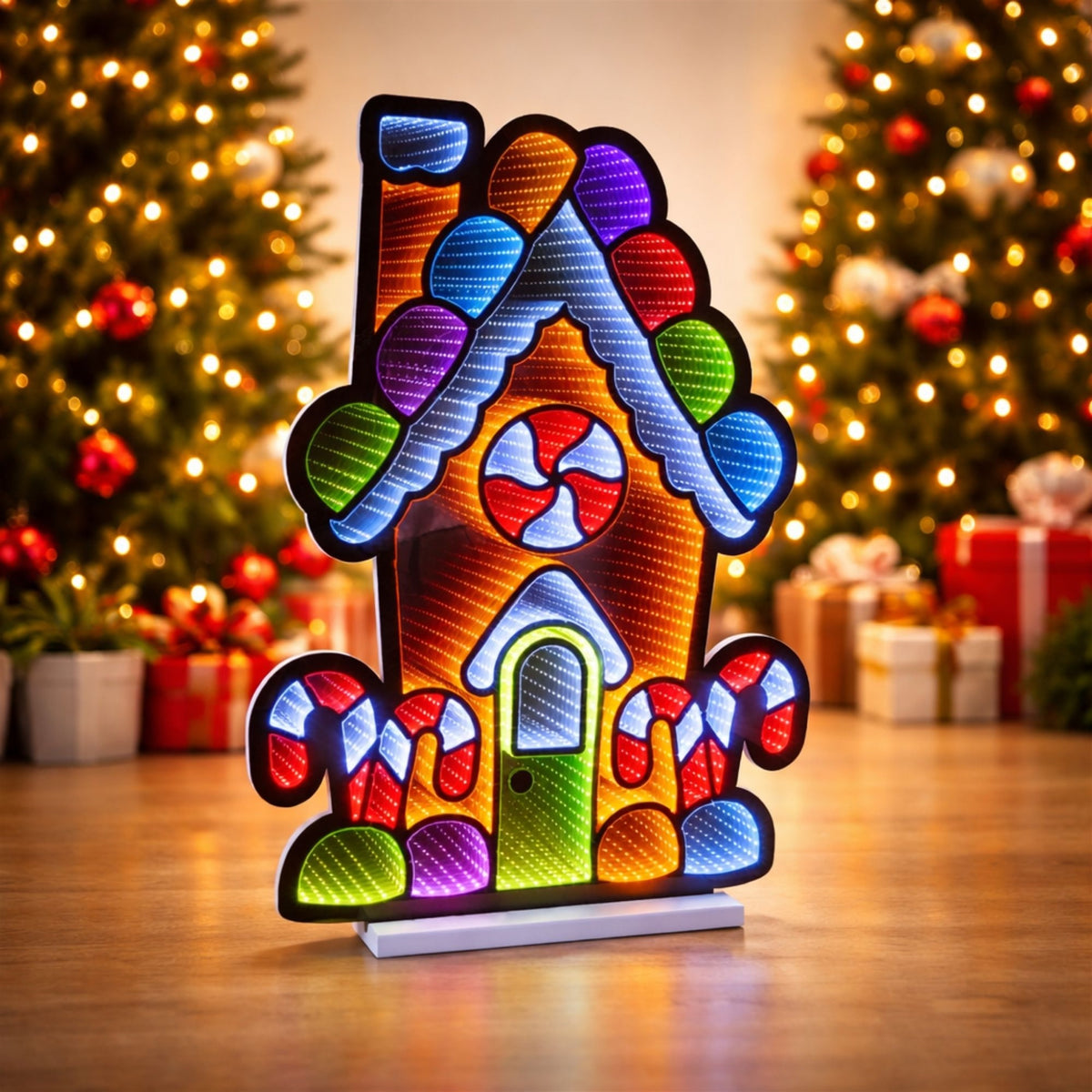 35-Inch Gingerbread House Ekkolight Christmas Decoration — additional manufacturer photo 3