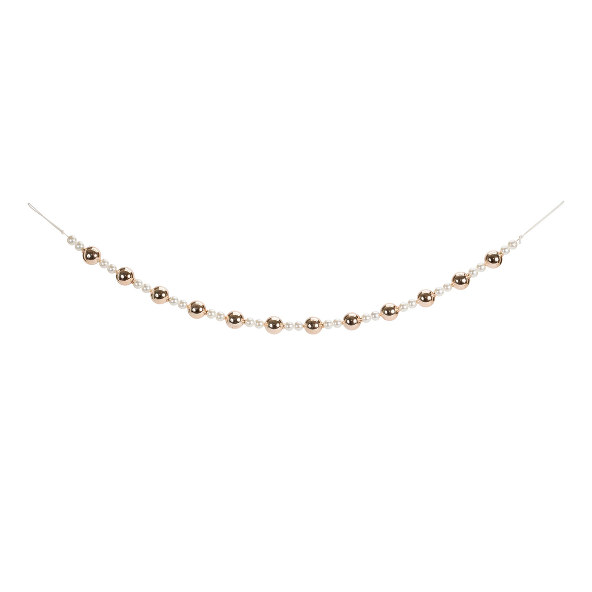 32-Inch Pearl & Glass Ball Christmas Garland – manufacturer main product photo