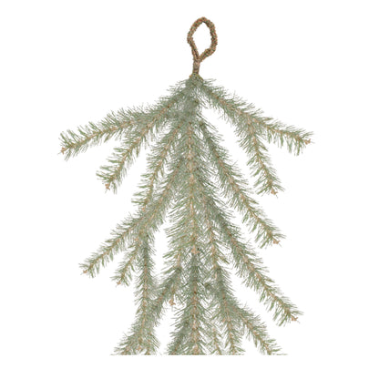 48-Inch Glitter Pine Hanging Christmas Garland – manufacturer product view 3