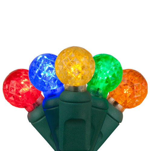 70 LED G12 Razzberry Globe Christmas String Lights | 1 Strand or 4-Pack