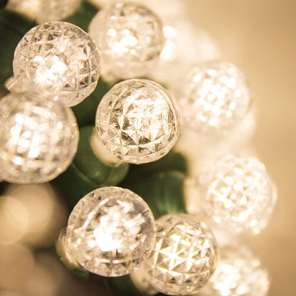 70 LED G12 Razzberry Globe Christmas String Lights | 1 Strand or 4-Pack
