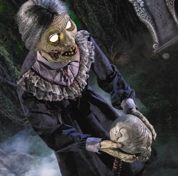 5.6 Ft Zombie Couple Animated Prop