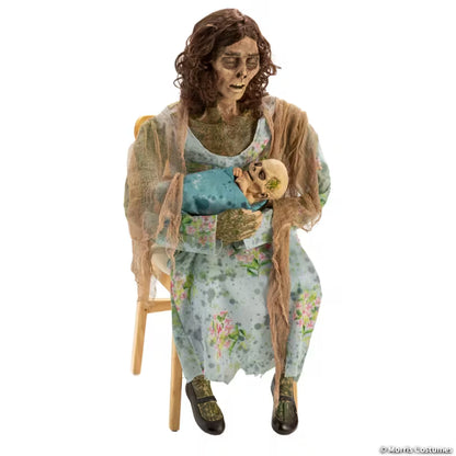 2026 Halloween animated decoration prop moly Mommy corpse zombie haunted house
